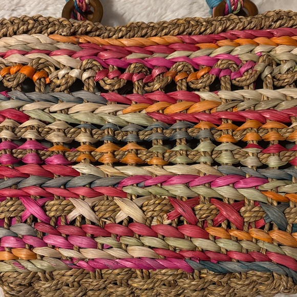 Cappelli Straworld Multicolor Woven Tote - Picture 5 of 9